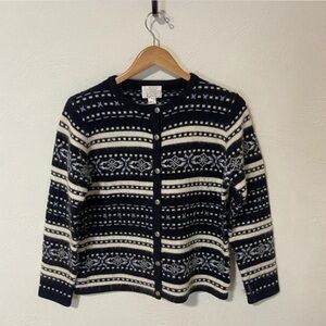 Vintage button down cardigan sweater